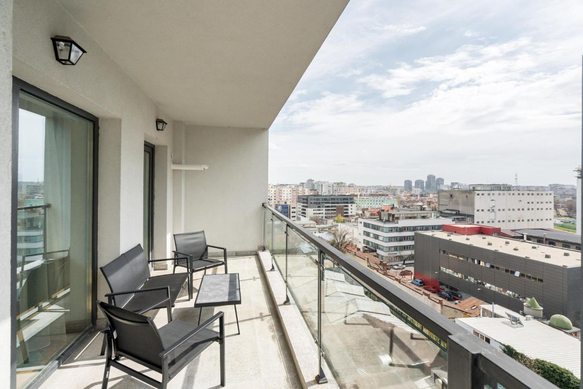 Appartamento Skyline - Premium 1br In Timpuri Noi Bucarest
